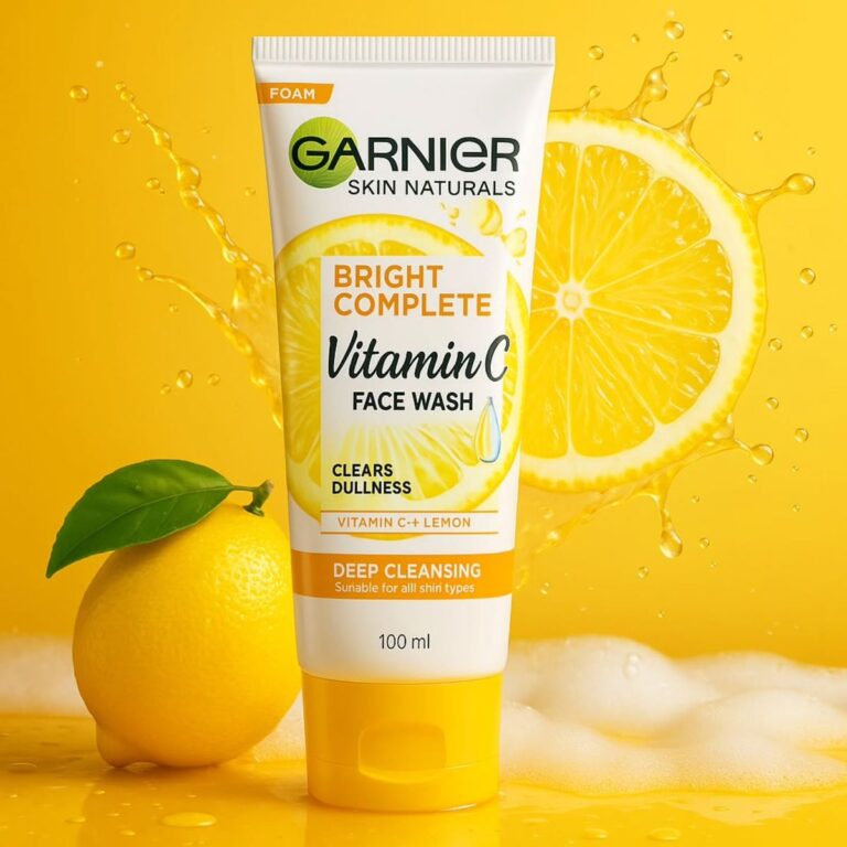 garnier face wash
